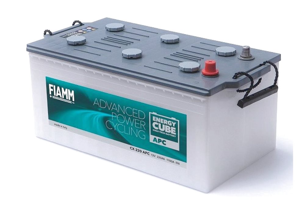 BATTERIA FIAMM NAUTICA
AVVIAMENTO e CICLICO - 12V 220 Ah 1100 A