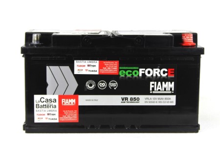 BATTERIA FIAMM NAUTICA AGM 
Avviamento - 12V 95AH 850A