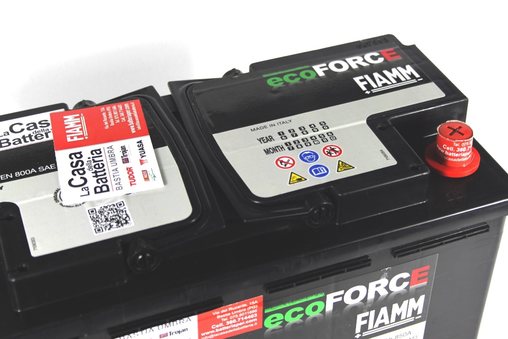 BATTERIA FIAMM NAUTICA AGM 
Avviamento - 12V 95AH 850A