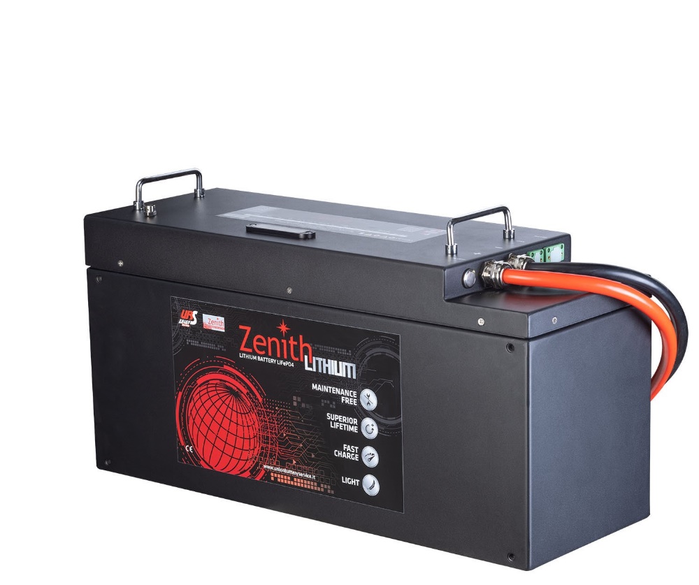 BATTERIA LITIO 24 V 200 AH
Zenith ZLI024100 - LiFePO4